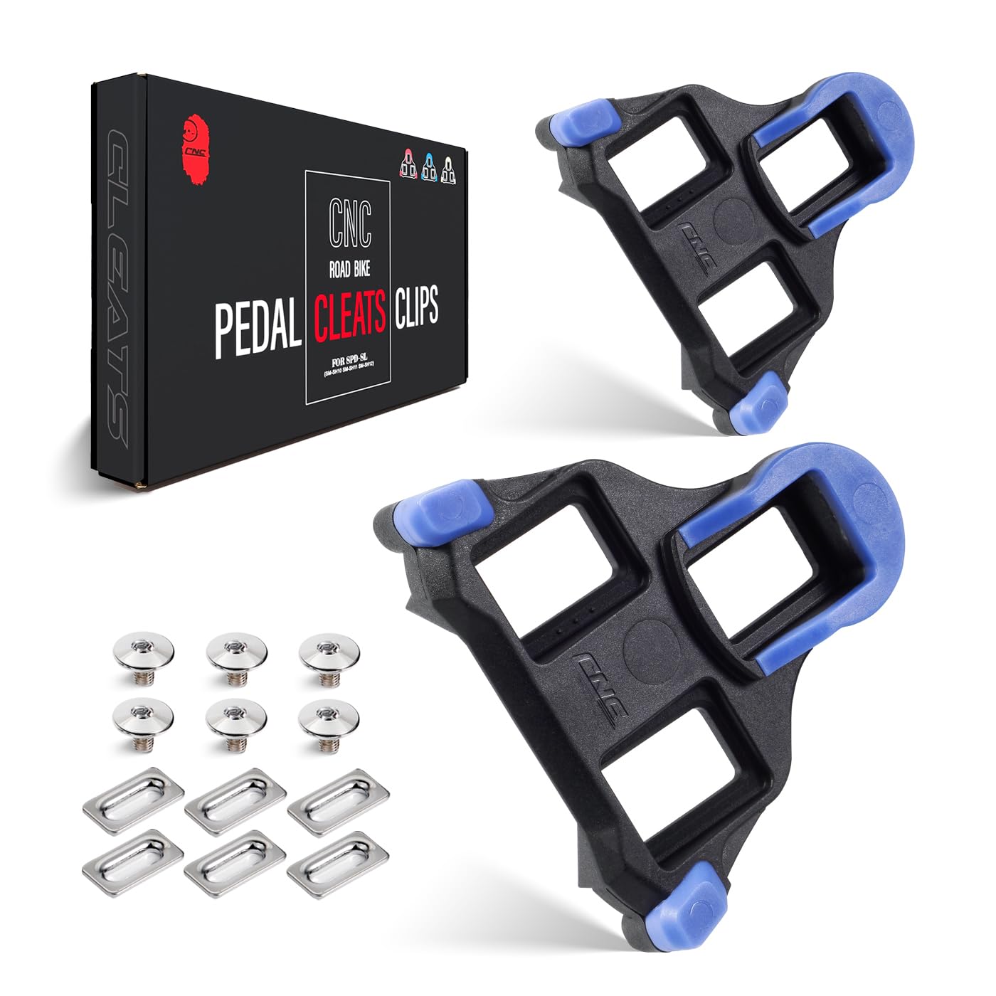 CNC Road Bike Cleats for Shimano SPD SL（SM-SH10/SM-SH11/SM-SH12